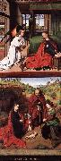 CHRISTUS, Petrus Annunciation and Nativity jkhj oil on canvas